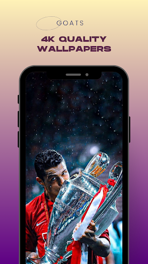 Football Wallpaper 4k: GOATs Screenshot 0