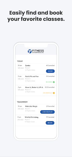 Fitness Enterprises Screenshot 1