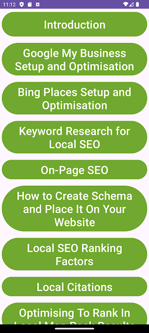 Local SEO Checklist Screenshot 1
