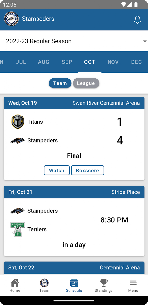 Swan Valley Stampeders Screenshot 2