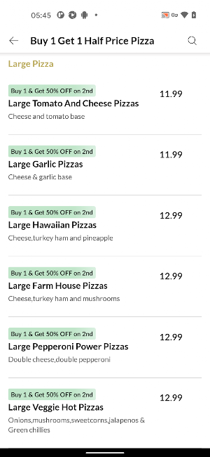Biggys Grill Screenshot 2