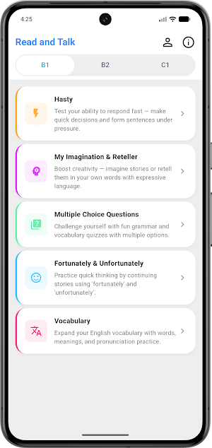 Read and Talk Screenshot 0