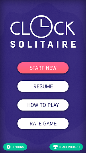 Clock Solitaire Screenshot 1
