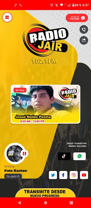 Radio Jair Nuevo Progreso Screenshot 1