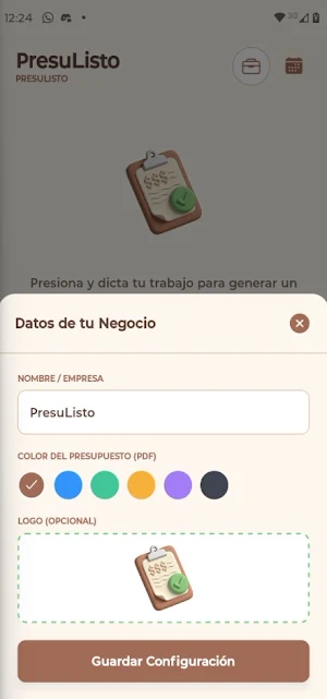 PresuListo Screenshot 3
