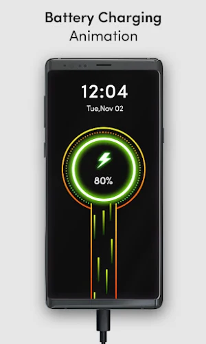 Battery Charging: Animation Battery Screen Effects Screenshot 0