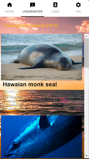 Endangered Animals by syafiq Screenshot 1