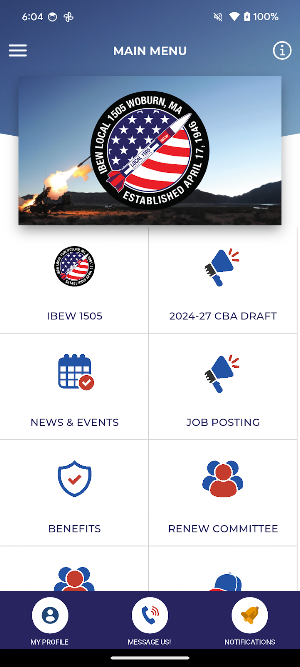 IBEW 1505 Screenshot 1