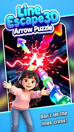 Line Escape 3D: Arrow Puzzle Screenshot 1