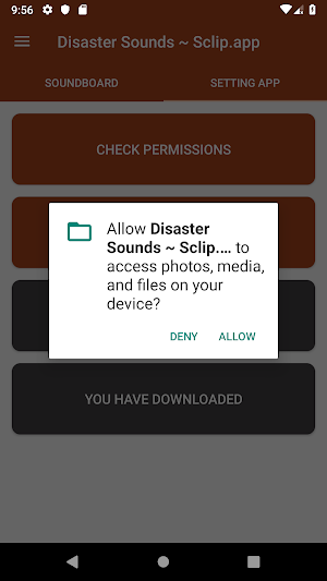 Disaster Sound Collections ~ Sclip.app Screenshot 1