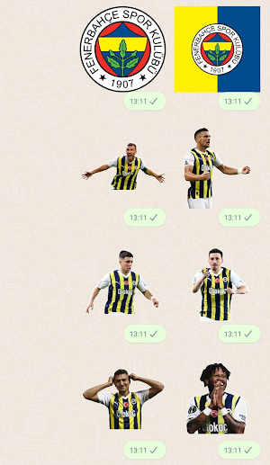 Fenerbahçe Stickers Screenshot 0