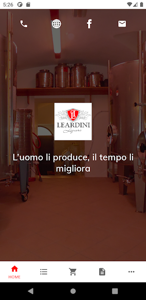 Leardini Liquori Shop Screenshot 0