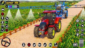 Tractor Farming Simulator Game Screenshot 2