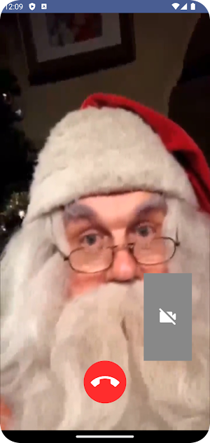 Videollamada Papa Noel Español Screenshot 1