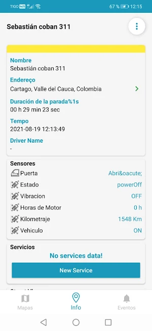 International GPS Screenshot 2