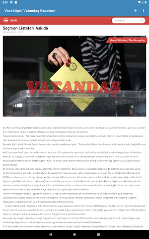 Vezirköprü Vatandaş Gazetesi Screenshot 2