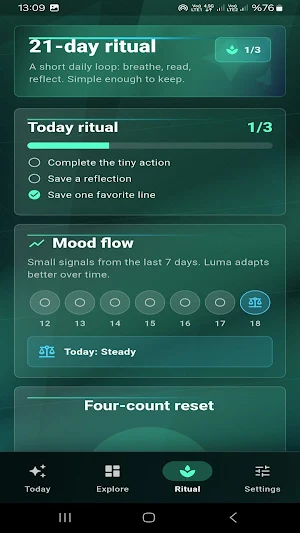 Luma: Daily Affirmations Screenshot 1
