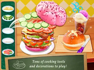 School Lunch Maker! Food Cooking Games Screenshot 3