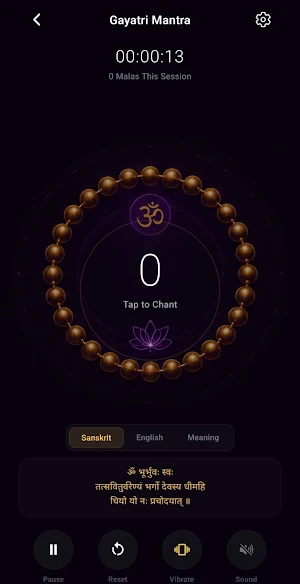 Mantraya: Mantra & Meditation Screenshot 1
