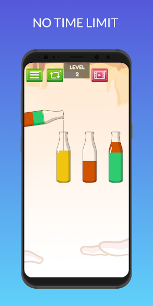 Water Sort Color Bottle Puzzle Screenshot 3