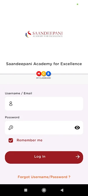 Saandeepani Academy Excellence Screenshot 1