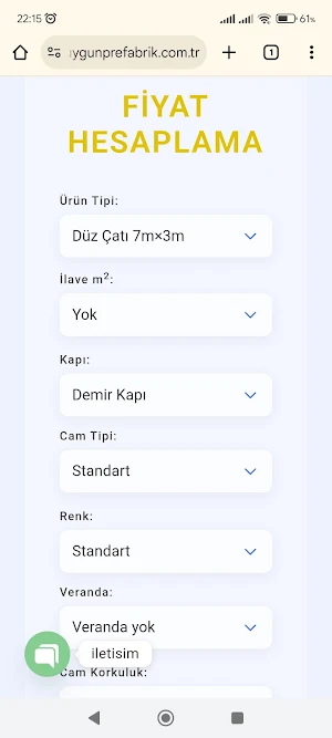 Uygun Prefabrik Screenshot 2