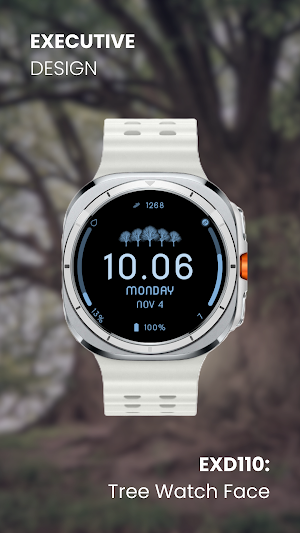 EXD110: Tree Watch Face Screenshot 2