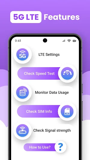 5G 4G Force LTE Mode Screenshot 0