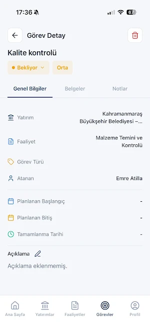 İş Takip Screenshot 3