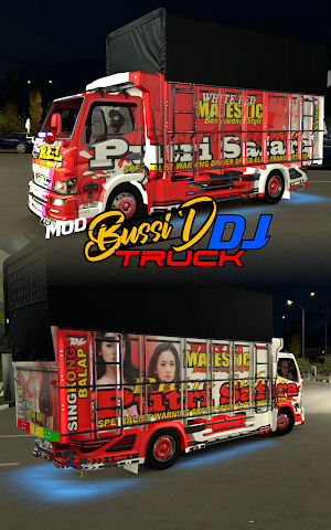 Mod bussid truk canter dj mino Screenshot 0