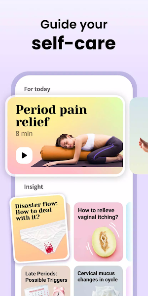 Ciclo-Health & Period tracker Screenshot 1
