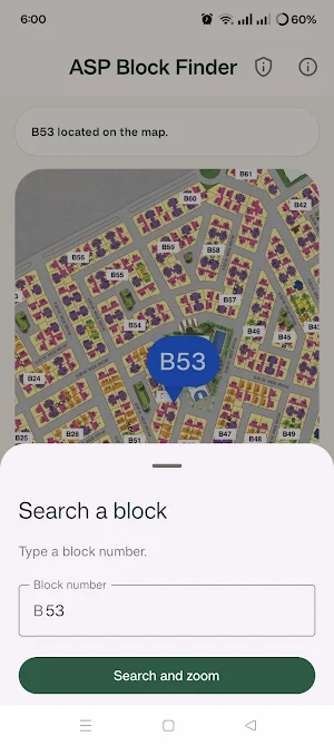 ASP Block Finder (ASapP) Screenshot 2