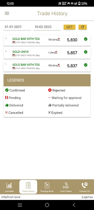 Rafmoh Gold Screenshot 2