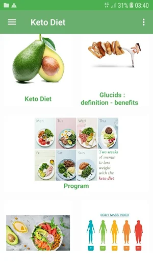 Keto Diet - Ketogenic recipes Screenshot 0