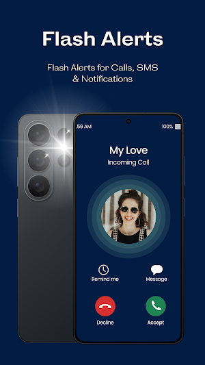 Flash Alerts - Calls & SMS LED Screenshot 0