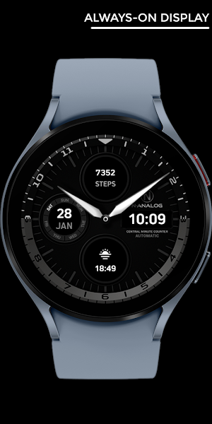 Nighty Analog 03 - watch face Screenshot 2