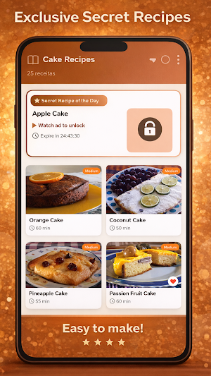Easy Homemade Cake Recipes Screenshot 3