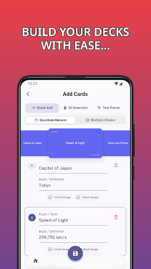 Flash Cards - Study & Learn Screenshot 2