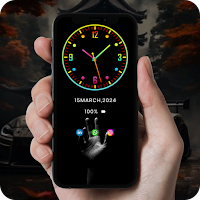 Clock Widget For AMOLED Screen
