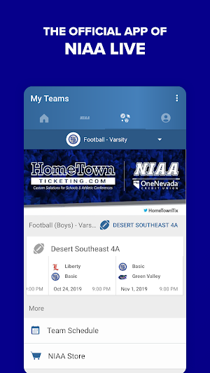 NIAA Live Screenshot 0