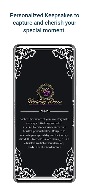 Wedding Keepsake Screenshot 1