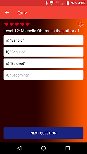Black History Quiz Screenshot 0