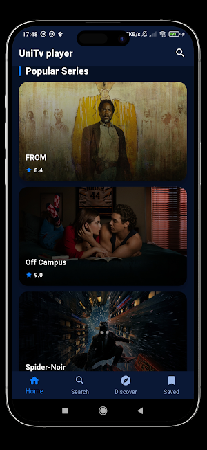 UniTv player AIMovies & TV Screenshot 3