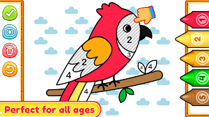 Coloring by numbers for kids Screenshot 0