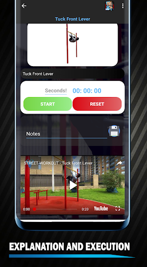Calisthenics : Outdoor Bodyweight-Training Screenshot 2