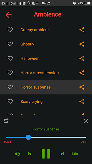 Scary Sound Plus Offline Screenshot 1