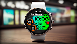 Digital Sport RPOOF Watchface Screenshot 1