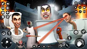Hunt Skibydi Toilet Attack 3D Screenshot 0