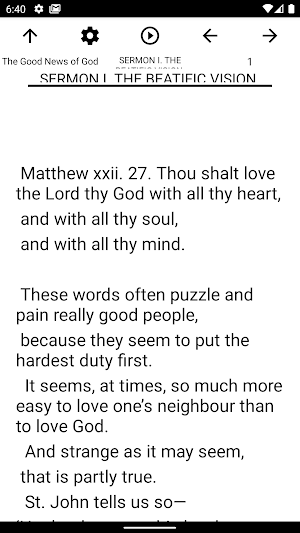 Book, The Good News of God Screenshot 1