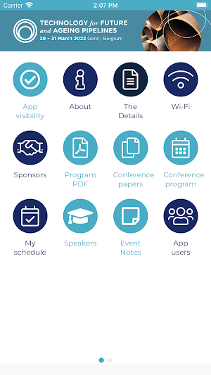 TFAP 2022 Event App Screenshot 0